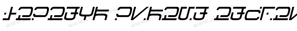 Visitor Script Italic字体转换